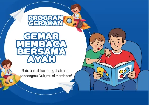 PROGRAM GERAKAN GEMAR MEMBACA BERSAMA AYAH "GEMBAYAH"